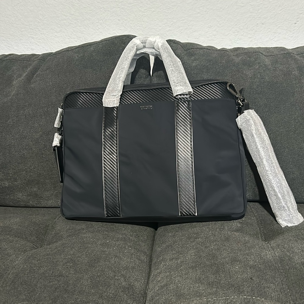 TUMI triple compartment brief